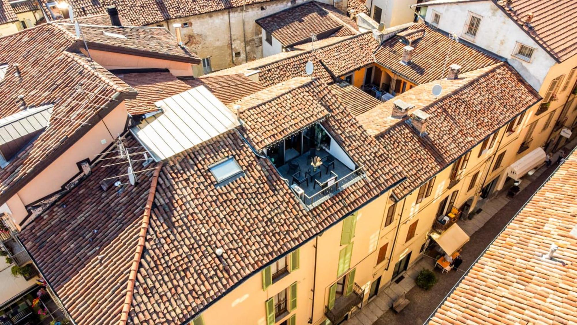 아스티 Centro Storico-Dimora Con Terrazza- Wi-Fi E Ac 아파트 외부 사진